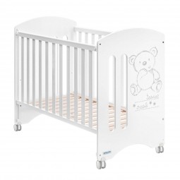 Cuna Sweet Bear color blanco