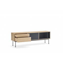 Mueble TV Yoko 1P2C Roble