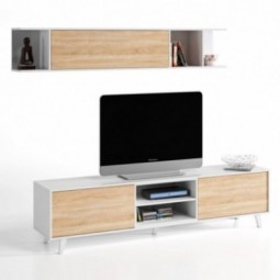 Mueble TV Kora + estante...