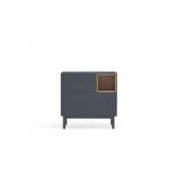 Comoda Corvo 4c1h Gris...