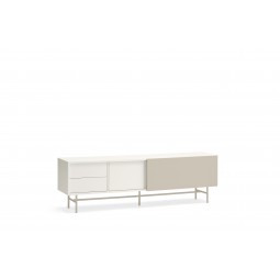 Mueble TV2P2C crema y arena