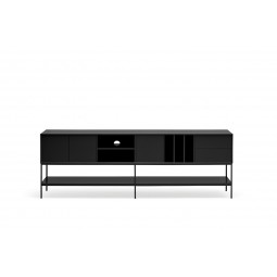 Mueble TV 3P2C Platt negro