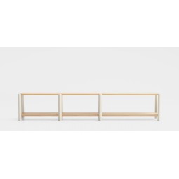 Estantería Bona 2m 2E Crema