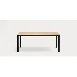 Mesa Alma 180 negro y roble