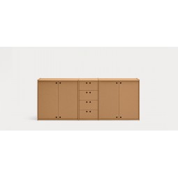 Aparador Wally 4P4C MDF...
